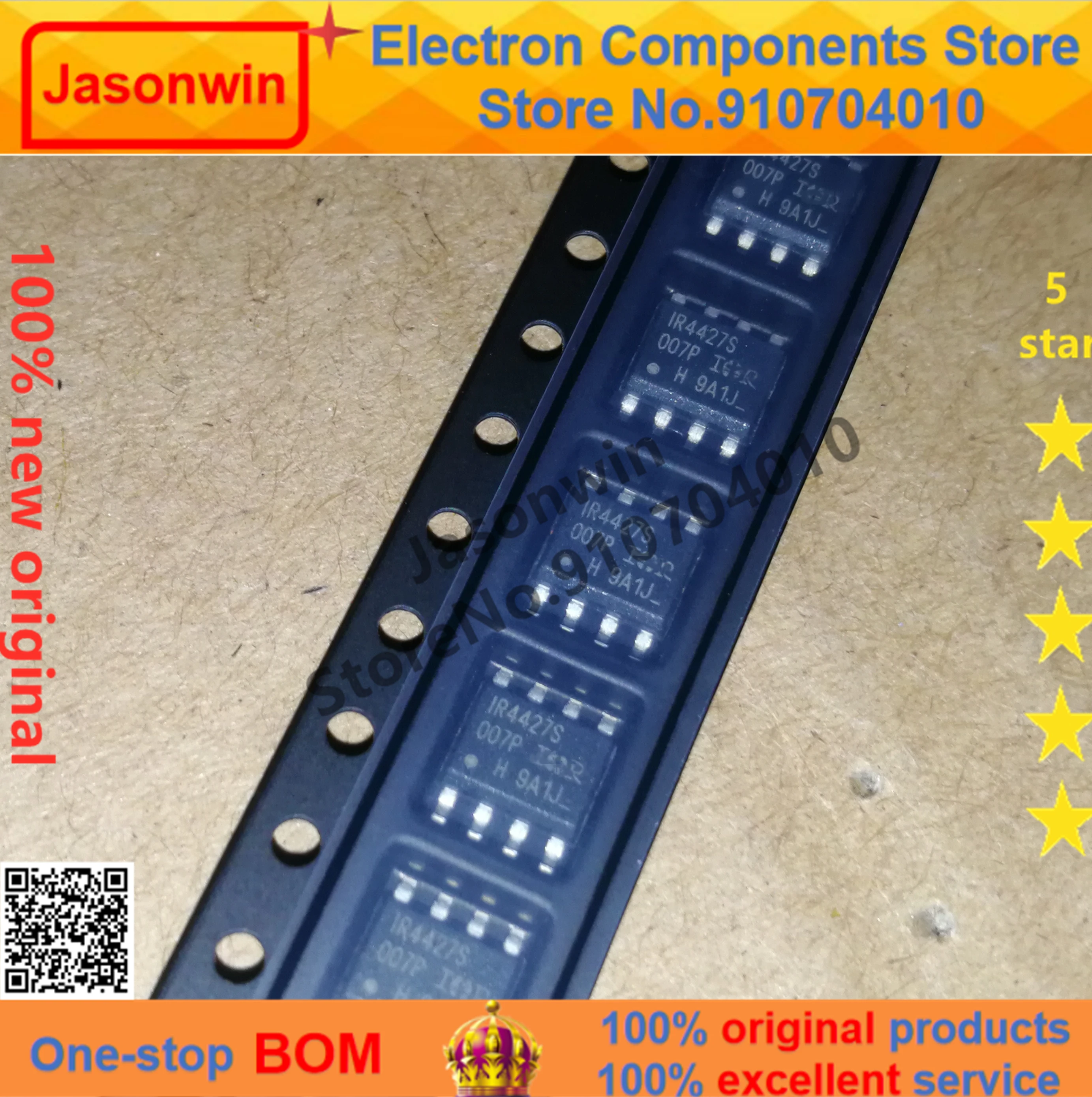Jasonwin 100% nuovo originale 10-50 unità/lotto IR4427STRPBF IR4427S IR4427 SMD SOP-8 IC integrazione autentica