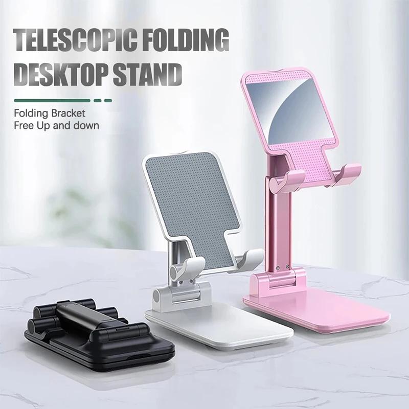 Stretchable Aluminum Mobile Phone Holder Metal Accessories For Phones Foldable Extension Support Stand | Мобильные телефоны и
