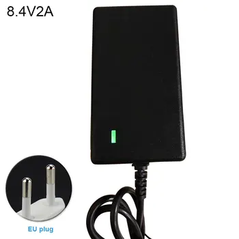 

8.4-42V 1A 2A Accessories Converter Electric EU/US Plug Power Adapter Li-ion Battery Charger Li-battery Durable Rechargable