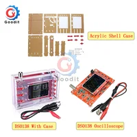 DSO138 2.4" Fully Assembled Digital Oscilloscope TFT LCD Display With Alligator Probe Test Clip DIY Open Source Oscilloscope 1