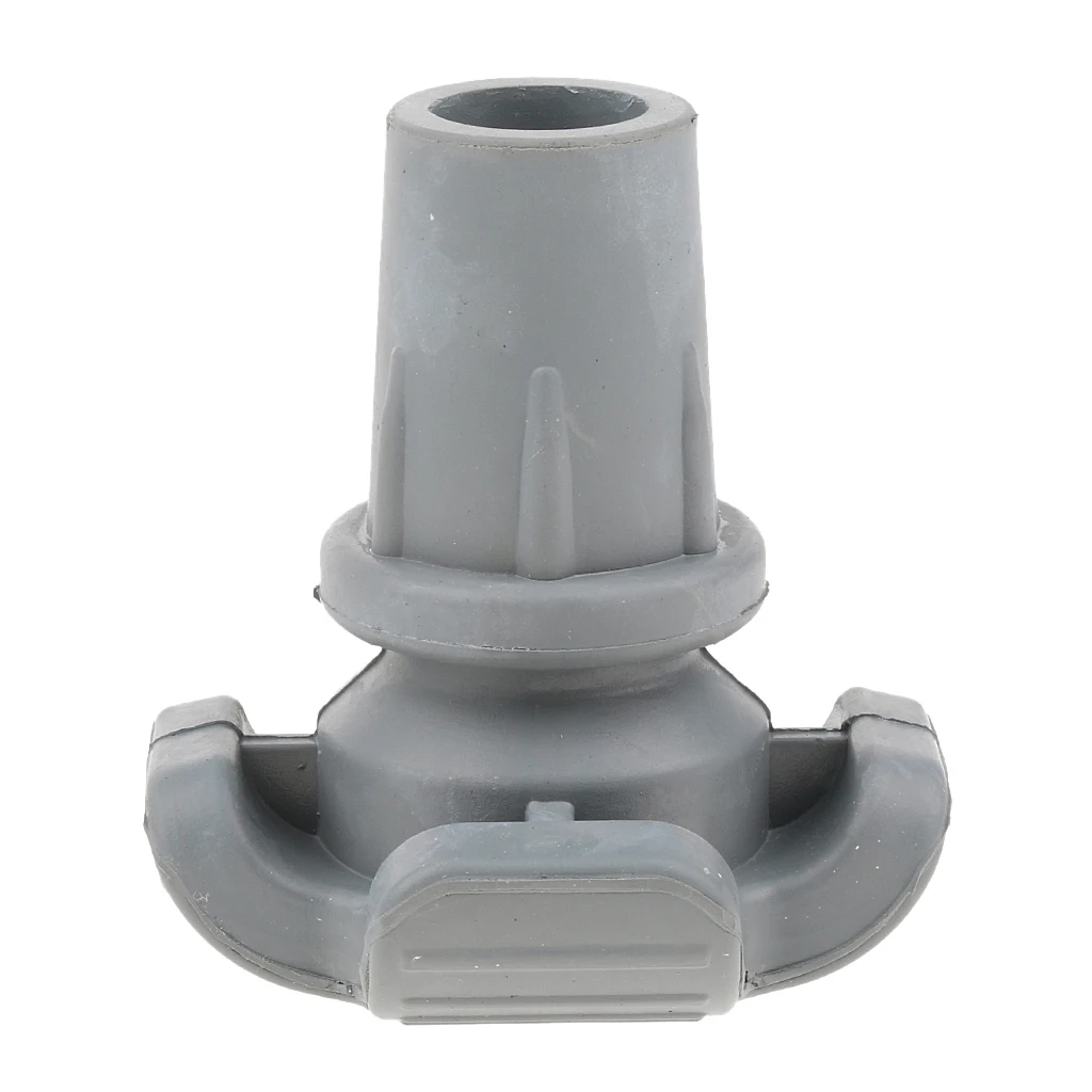 1 Piece Rubber Cane & Walker Tips - for 7/8inch (22mm) Sticks - Anti Skid Chair Leg Tips Caps, Trekking Pole Tips Protectors