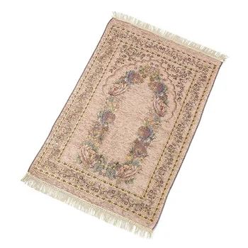 

Ramadan Quran Islamic Muslim Prayer Rug Carpet Mat Tassel Tablecloth Cover Yoga Mat 66CY