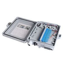 Качество 12 волокно FTTH IP65 IP68 водонепроницаемый открытый внутренний настенный ящик полюс установлен ODB 12 волоконный коридор сетевой ящик