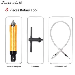 Pièce à main rotative à changement rapide, arbre flexible, tige de 6mm, outil pour le polissage avant, support de moteur, pièce à main 