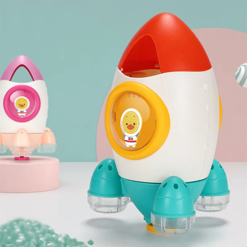 Лидер продаж детская игрушка для ванны Rocket Детская игровая ванночка душа и мытья