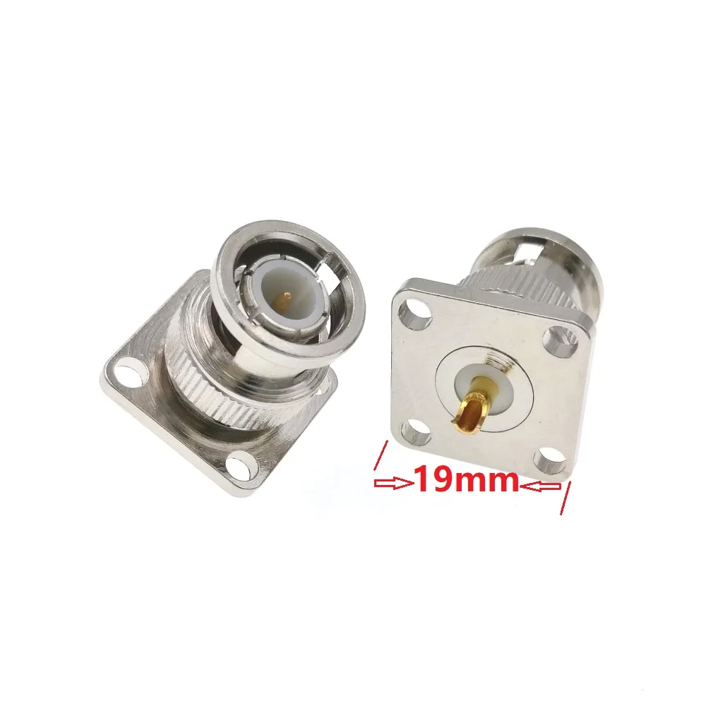 BNC 4 Hole Panel Mount Male 1