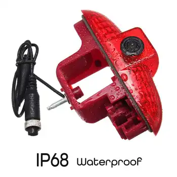 

Hot CCD HD Auto Car Rear View Camera Reverse Backup LED Brake Light Night Vision for Renault Trafic 2001-2014 Trafic Vauxhall Vi