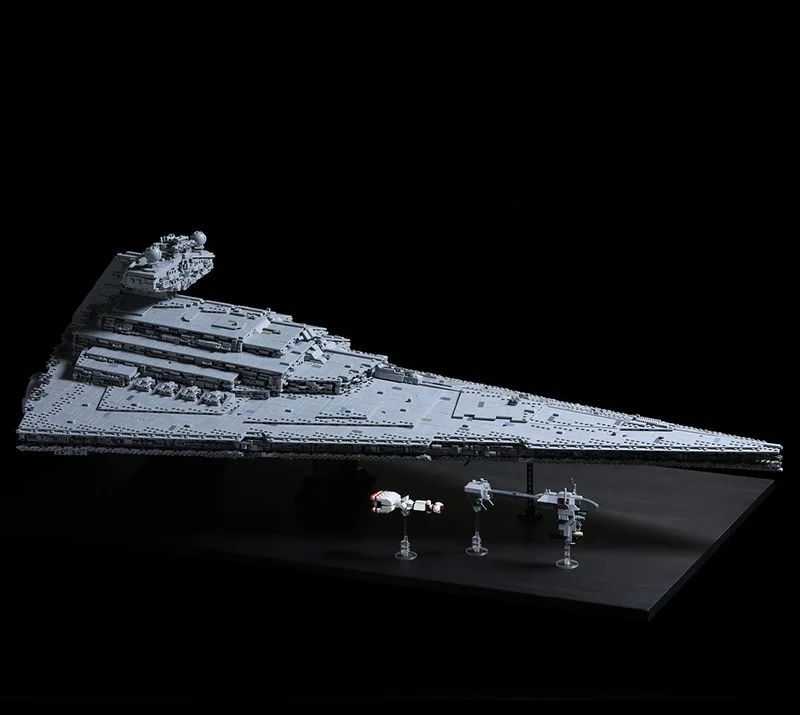 DHL 05027, серия "Звездные войны", имперский Звездный комплект эсминца, MOC-23556, совместим с 75292 строительными блоками, Детские кубики на Рождество