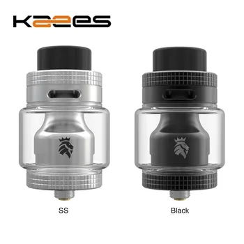 

Original KAEES Solomon Mesh RTA 3.5ml /6.5ml Capacity Atomizer Postless Mesh Build Deck 25mm RTA Diameter Vape Tank VS Zeus x