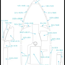 Malibu 22 VLX коврик для кокпита лодка EVA Тиковый настил 1/" 6 мм