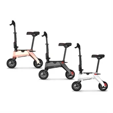 K& J мини Портативный двухколесные электрические скутеры с 8 дюймов колеса мощный смарт-е-скутер способный преодолевать Броды Перезаряжаемые мотор мопед скутер