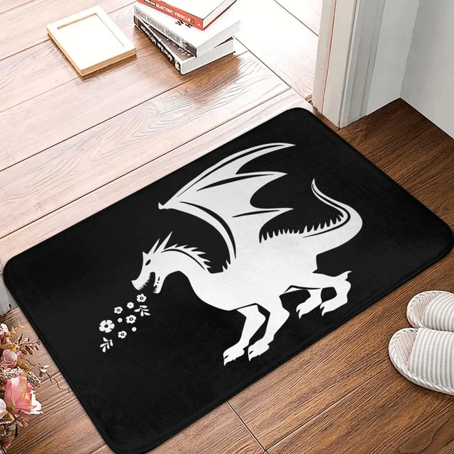 Asian-fantasy-nerd-dragon-gift zerbino tappeto tappeto tappetino