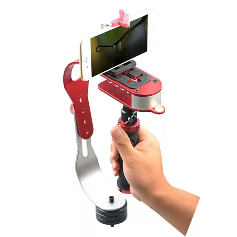 Профессиональный ручной видео стабилизатор в форме банта для камеры DV с рукояткой стабилизатор поддержка держатель для камеры кронштейны