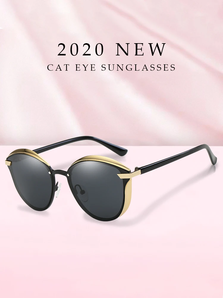 Pro Acme, фирменный дизайн, Ретро стиль, кошачий глаз, солнцезащитные очки для женщин, поляризационные, сплав, оправа+ TR90, женские солнцезащитные очки, Oculos de sol Feminino PC1350