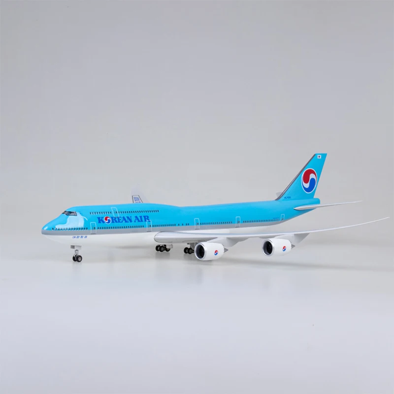 Korean-LEDライト付き飛行機,制御飛行機モデル,ギフト用,47cm,1