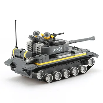 

Assembling Tank Armored Car Assembling Building Block Toys Male Girl Toys