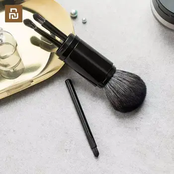 

Youpin Jordan&Judy Portable Retractable Makeup Brushes Set Foundation Powder Eyebrow Cosmetic Brush Blush Eyeshadow Beauty tools