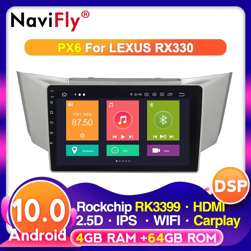 Android 10.0 Octa Core Car Multimedia DSP For Lexus RX300 RX330 RX350 RX400H Toyota harrier 2003 2004 2005 2006 2007 2008 2009|Car Multimedia Player| - AliExpress