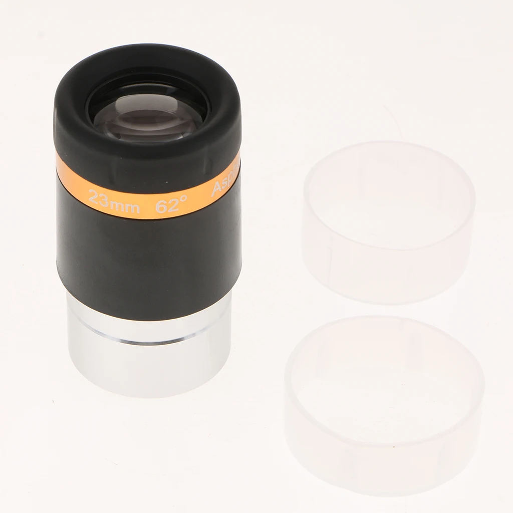1.25 Inch 62-Degree Wide Angle 23mm Aspheric Eyepiece Fully Coated Lens For Astronomical Telescope Monocular Eyepiece