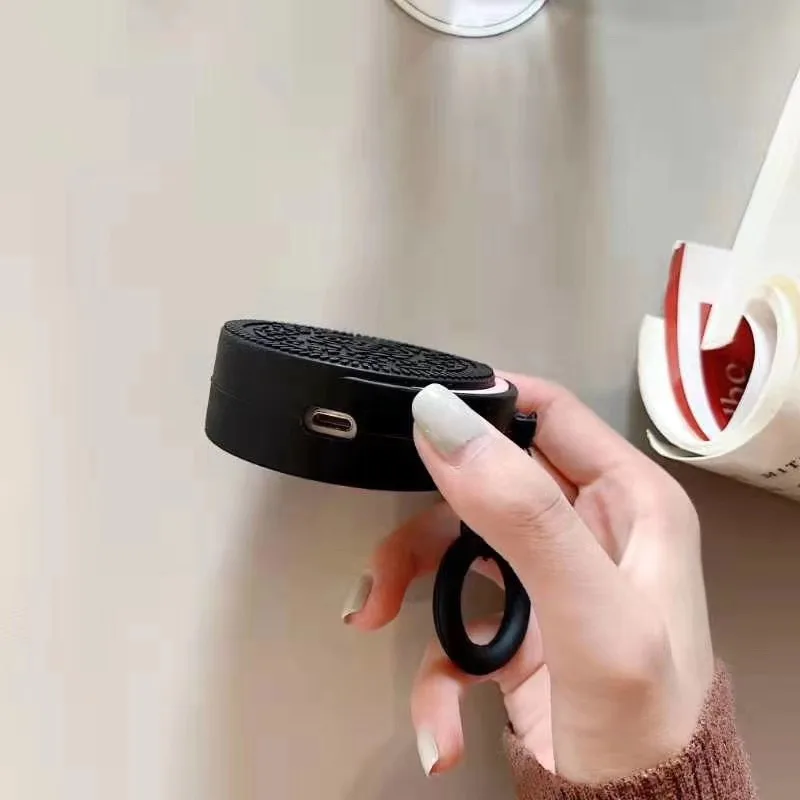 Модный милый 3D чехол для беспроводных Bluetooth наушников с молочным шоколадным