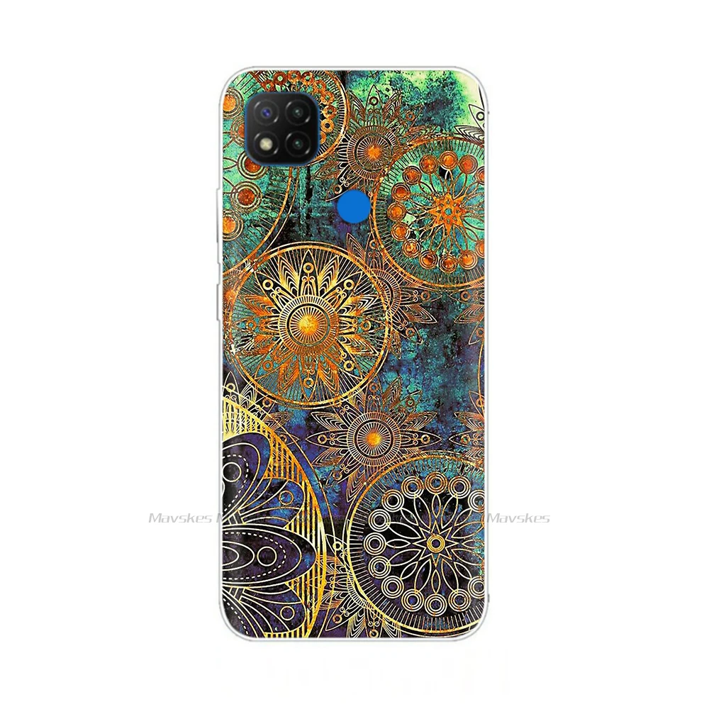 case for xiaomi For Xiaomi Redmi 9C NFC Case Soft TPU Silicon Phone Back Cover for Redmi 9C Case redmi9c 9 C Printed Etui Bumper Fundas Coque xiaomi leather case chain Cases For Xiaomi