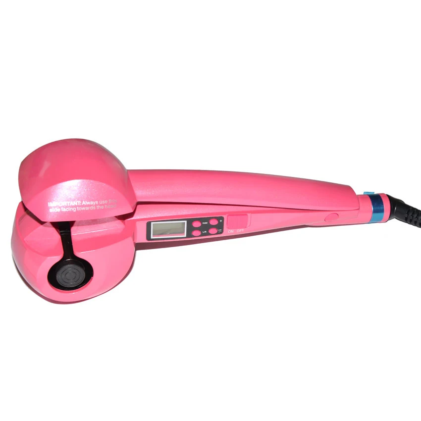 

Professional Hair Curler Automatic Curling Iron LCD Display Hair Styling Tools Ceramic Heating Anti-perm Wave Curl Iron