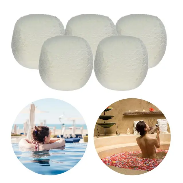 2/5Db Úszómedence Tisztítója Az Újrahasznosítható Pörgés -Labda Kültéri Hátsó Udvari Medence Gyógyfürdői Pörgő Labda - Image 5