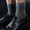 Box Pack Men's Cotton Socks 10Pairs/Box Black Business Men Socks Soft Breathable Summer Winter for Man Boy's Gift Size EUR39-45 ► Photo 3/6