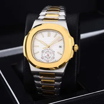 

AAA PP Automatic machinery 39mm luxury watch men Small dial work sweeping movement model No battery watches Nautilus rolexable