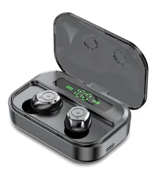 

EastVita TWS Wireless Earphone LED Power Display Bluetooth 5.0 Noise Cancel Sport Headset Earbuds For iphone Xiaomi