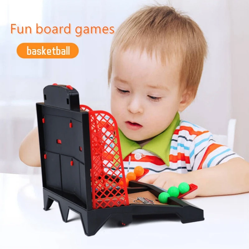 Mini Desktop Basketball Games Sport Shooting Interactive Table Battle Toy  Board Party Games Fidget for children ​Gifts toys