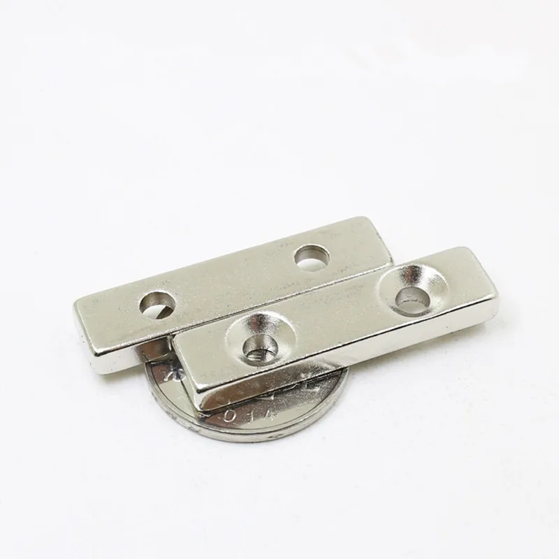 5/10/30 шт. Сильный Квадрат DIY Мощный маленький магнит 40x10x5 5mm NdFeB магниты 5mm|Магнитные