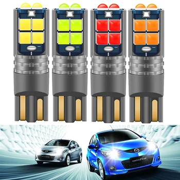 

2x T10 W5W Car LED Bulb Clearance Light Canbus No error White Interior Door Side Lights 194 168 For VW Golf 4 5 7 6 Passat B5 B6