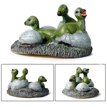 

Simulation Jurassic Dinosaur Model Mother Dragon Cubs PVC Action Figures Dimensions Collection Model Doll Toys for children Gift