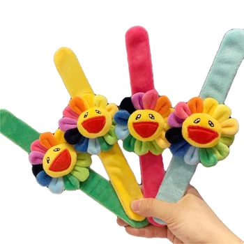 

Female Hair Ring Fashionable Sunflower Bracelet Hair Rope Hair Accessories for Children Girl
