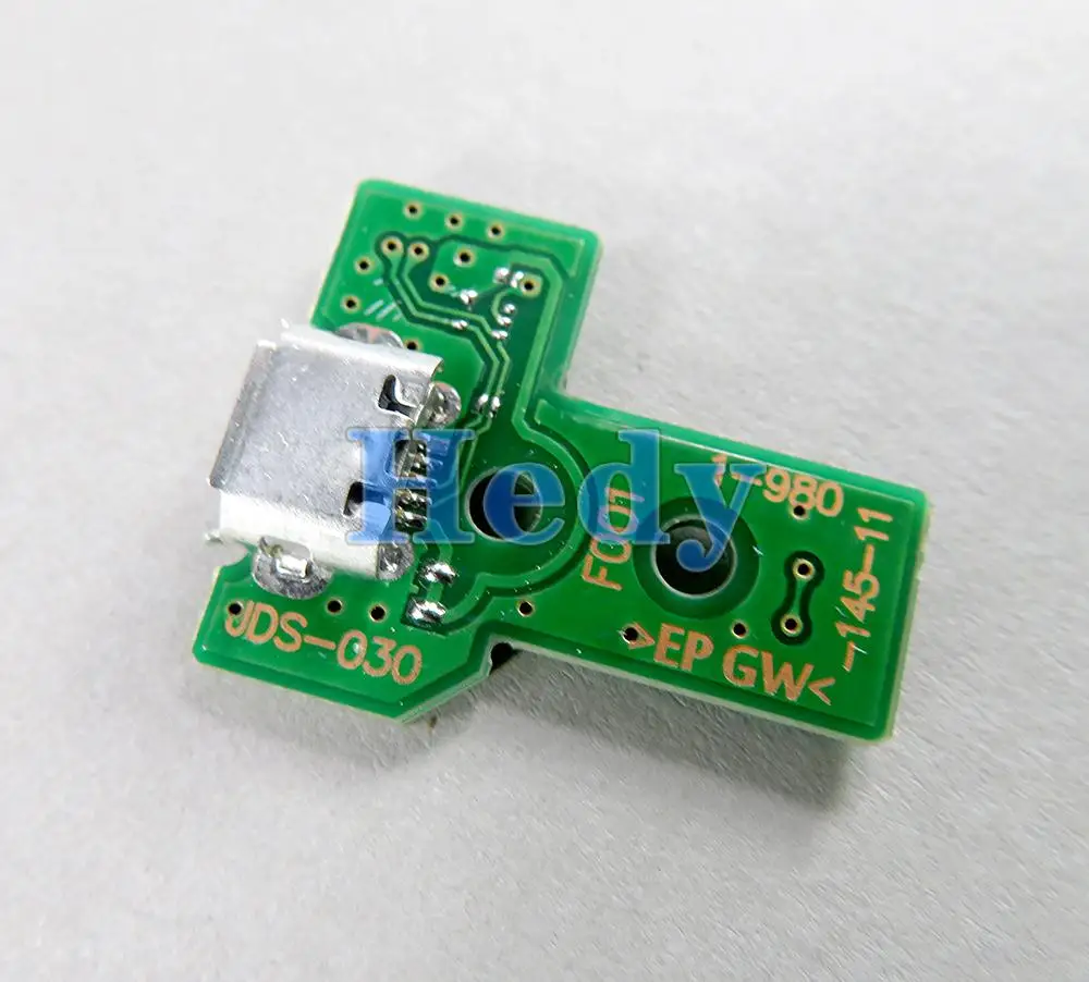 Porta Usb Placa de Carregamento para Playstation Controlador Ps4 Jds030 Jds001 Jds011 Jds040 Jds050 100 Pcs - Image 2