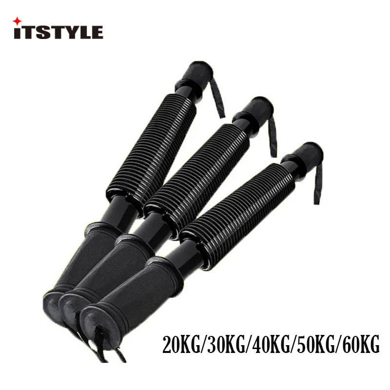 

ITSTYLE 20-60kg Spring Arm Strength Trainer Fitness Chest Exercise Spring Rally Hand gripper Strengths Expander Forearm
