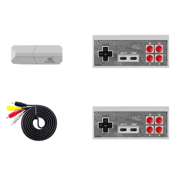 

DATA FROG USB Wireless Handheld TV Video Console Built in 600 Classic Games AV Output Family Video Console