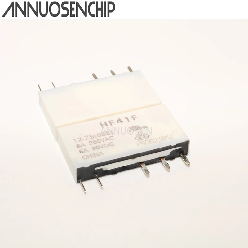 HF relay HF41F24ZS HF41F12ZS HF41F5ZS (555) 6A 1CO HF41F 5V 12V