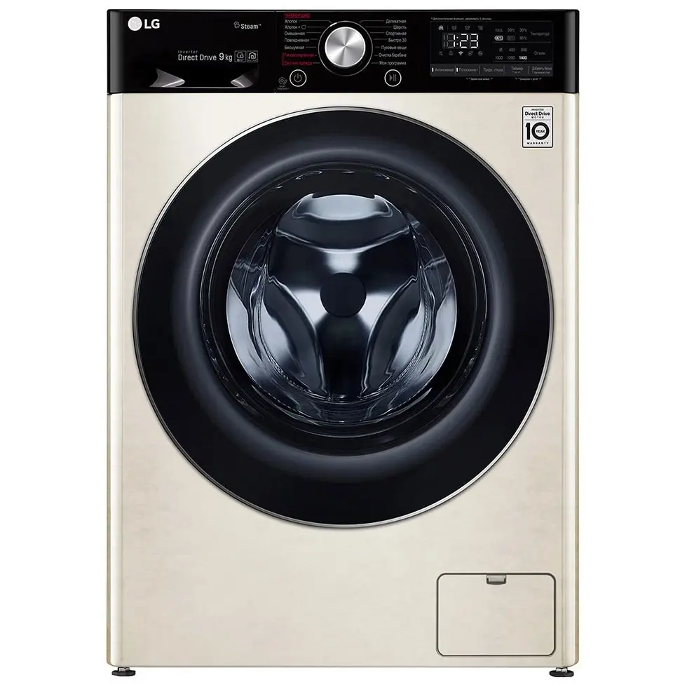 Washing machine LG F4V5VS9B Home Appliances Major Appliance automatic Washer Wash Machine Household for kitchen Garment steamer Iron Steam generator