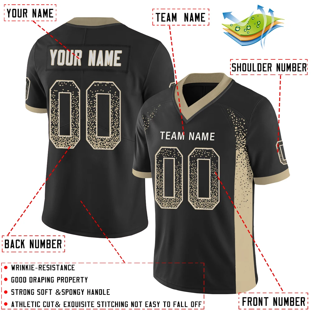 Personalise your own Jersey With your Own Name & Number on the Back