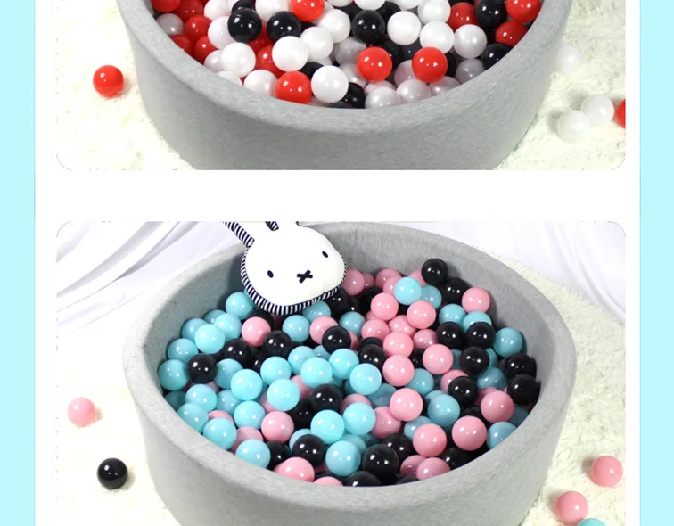 Морской мяч цвета макаруна PE экологически чистые толстые игрушки Океанский шар детская игровая площадка пластиковый мяч бассейн