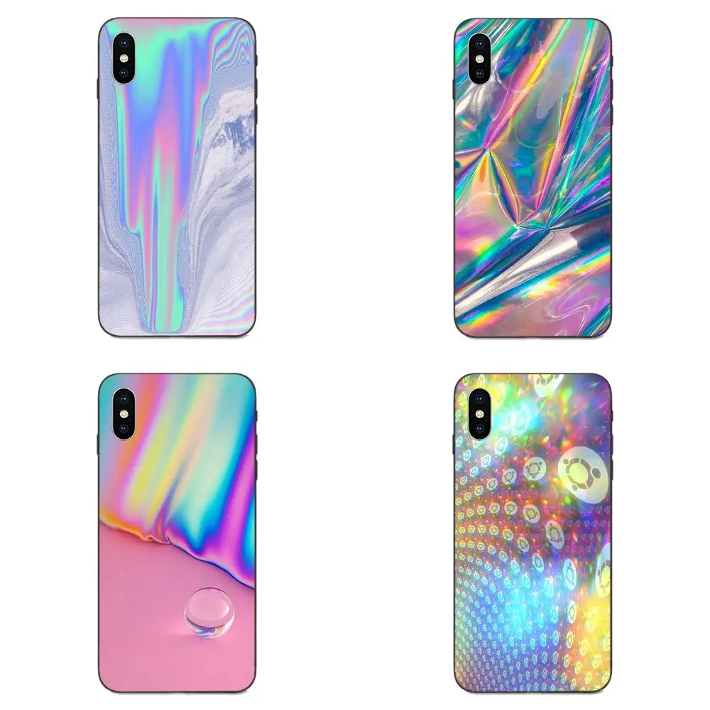 Рисунок ТПУ голографическое Искусство для Apple IPhone X XS Max XR 4 4s 5 5S SE 6 6S 7 8 Plus |