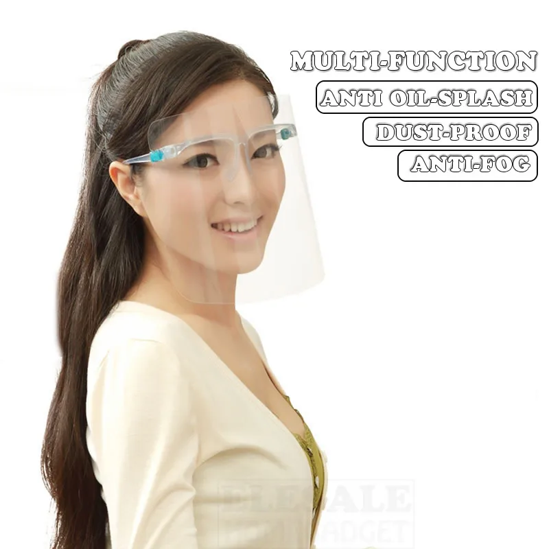 

Creative Oil-Splash Proof Mask Cooking Transparent Face Protective Shield Kitchen Gadget Tool House Clean Dust Proof Mask