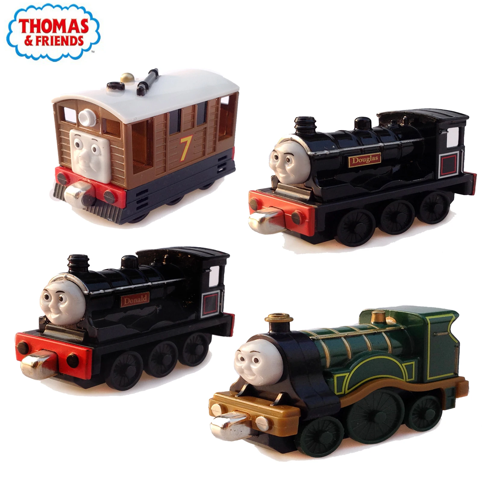 Оригинальный Классический поезда Thomas and Friends ролевая модель металлический
