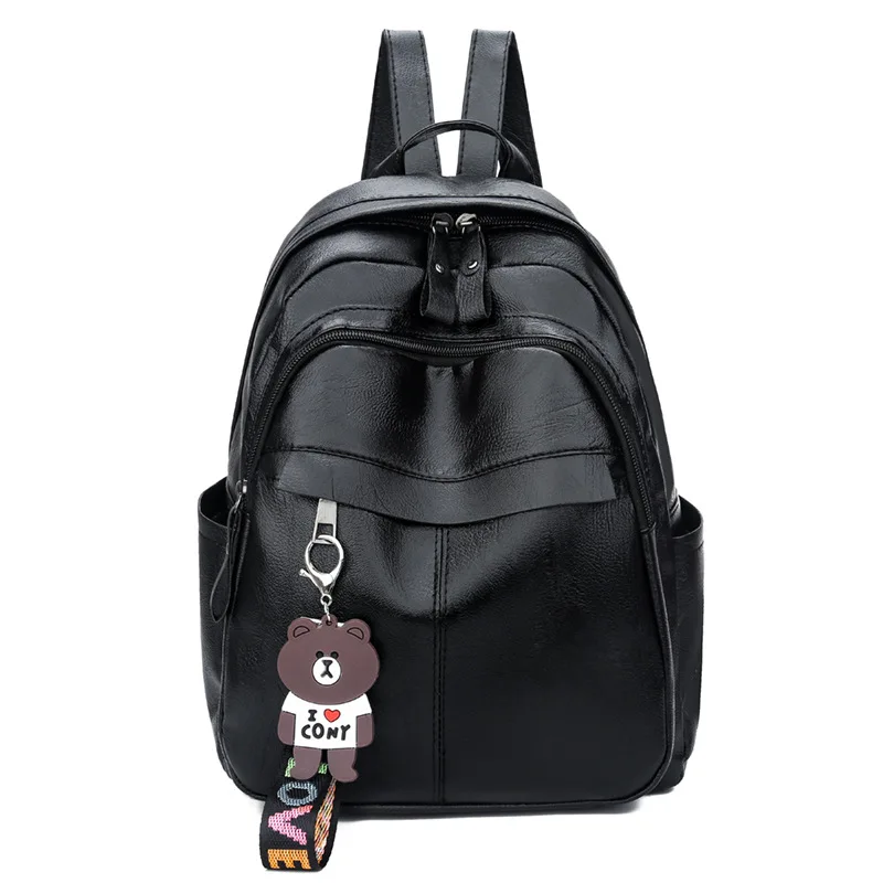 

2019 New Products Backpack Women's Sale Soft Leather Travel Business Supply of Goods
