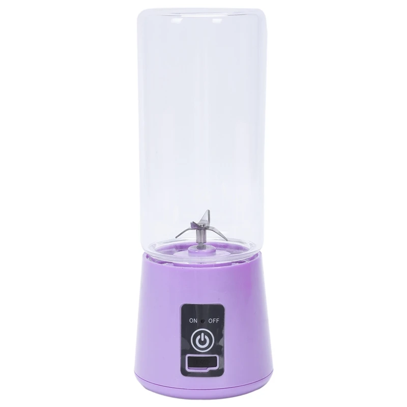 

Top Deals 420Ml Portable Juice Blender Usb Juicer Cup Multi-Function Fruit Mixer 4 Blade Mixing Machine Smoothies Baby Food