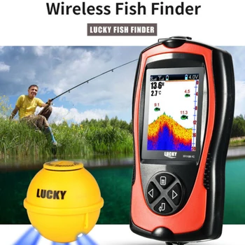 

ABS Fish finder Transducer Sonar Fishfinder Fish Attractive USB Wireless