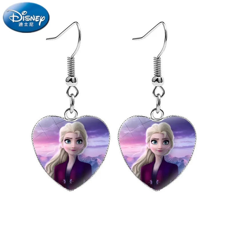 Disney Ice and snow frozen 2 детские круглые серьги мультфильм Аиша Эльза принцесса Анна