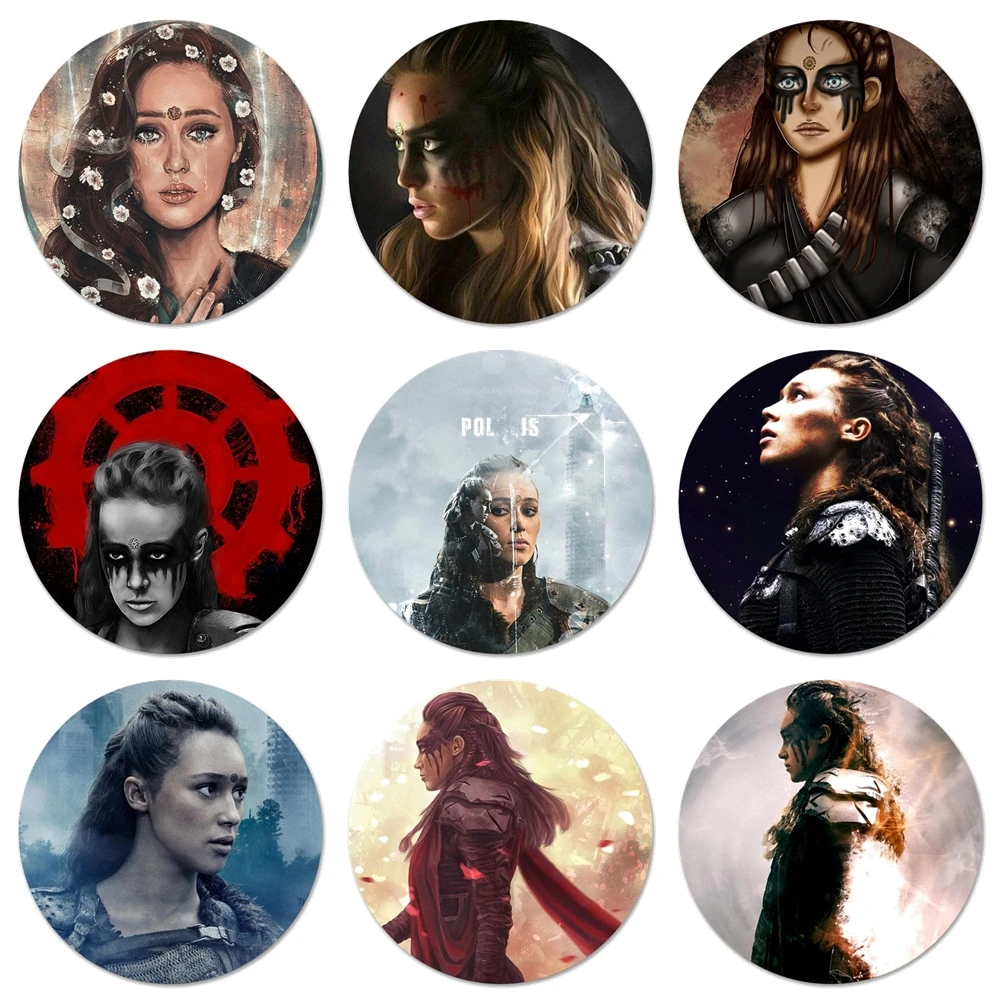 Heda Lexa The 100 TV Show Магнитная открывалка для бутылок на холодильник пива колы Sue 58 мм |